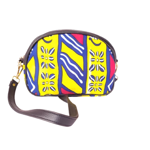 Bandoulière ronde jaune