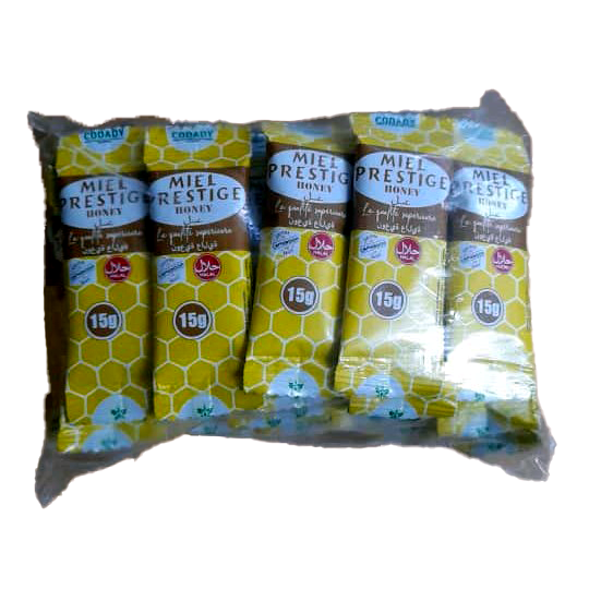 Paquet de 25 stick de miel 15g – Image 2